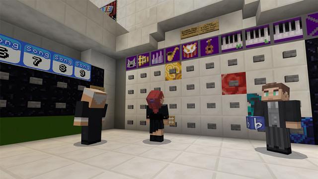 Screenshot of the Minecraft Bedrock Marketplace product Music Maker created by House of How.
