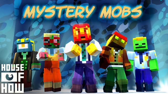 Thumbnail of the Minecraft Bedrock Marketplace product Mystery Mobs created by House of How.