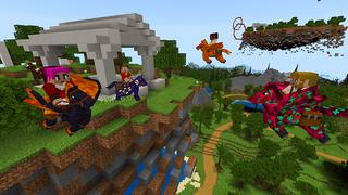 Screenshot of the Minecraft Bedrock Marketplace product Mythical Horses created by House of How.