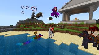 Screenshot of the Minecraft Bedrock Marketplace product Mythical Horses created by House of How.