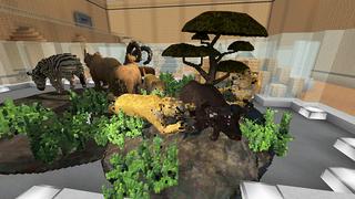 Screenshot of the Minecraft Bedrock Marketplace product Natural History Museum created by House of How.