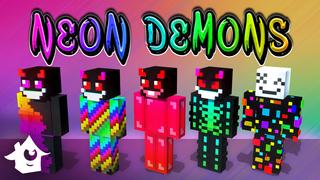 Thumbnail of the Minecraft Bedrock Marketplace product Neon Demons created by House of How.