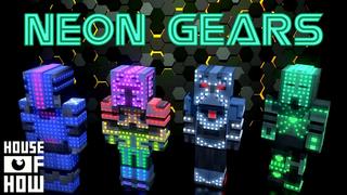 Thumbnail of the Minecraft Bedrock Marketplace product Neon Gears created by House of How.