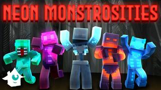 Thumbnail of the Minecraft Bedrock Marketplace product Neon Monstrosities created by House of How.