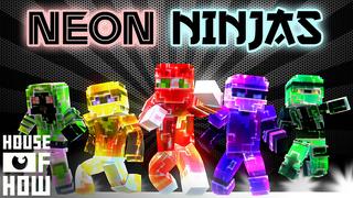 Thumbnail of the Minecraft Bedrock Marketplace product Neon Ninjas created by House of How.
