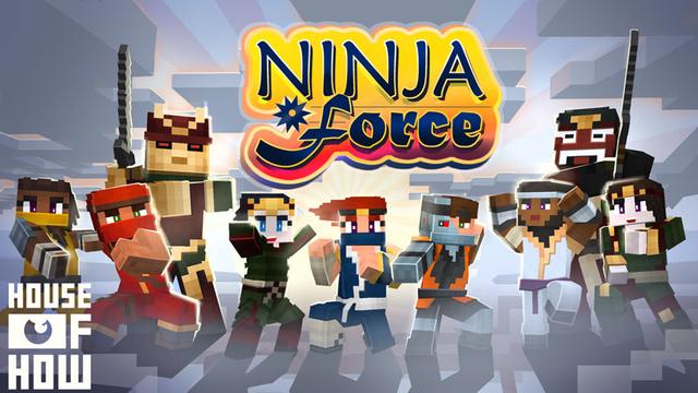 Thumbnail of the Minecraft Bedrock Marketplace product Ninja Force created by House of How.