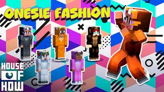 Thumbnail of the Minecraft Bedrock Marketplace product Onesie Fashion created by House of How.
