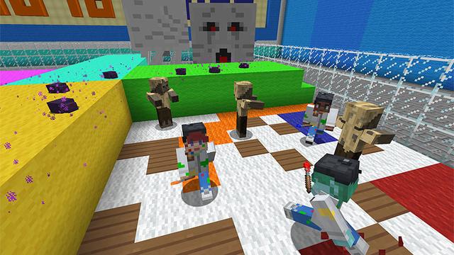 Screenshot of the Minecraft Bedrock Marketplace product Paint or Die created by House of How.