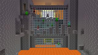 Screenshot of the Minecraft Bedrock Marketplace product Parkour Busters created by House of How.