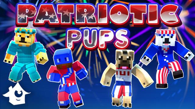 Thumbnail of the Minecraft Bedrock Marketplace product Patriotic Pups created by House of How.