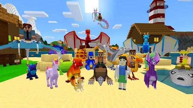 Screenshot of the Minecraft Bedrock Marketplace product Pets HD created by House of How.