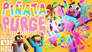 Thumbnail of the Minecraft Bedrock Marketplace product Pinata Purge created by House of How.