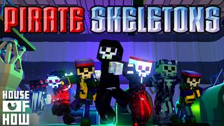 Thumbnail of the Minecraft Bedrock Marketplace product Pirate Skeletons created by House of How.