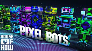 Thumbnail of the Minecraft Bedrock Marketplace product Pixel Bots HD created by House of How.