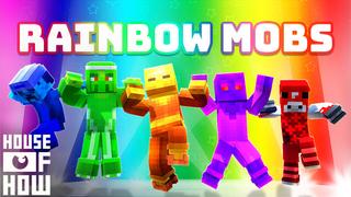 Thumbnail of the Minecraft Bedrock Marketplace product Rainbow Mobs created by House of How.