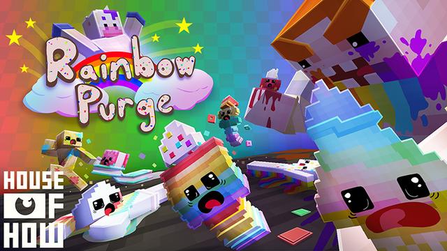 Thumbnail of the Minecraft Bedrock Marketplace product Rainbow Purge created by House of How.