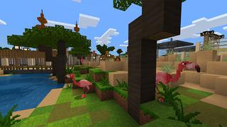 Screenshot of the Minecraft Bedrock Marketplace product Rescue Zoo created by House of How.