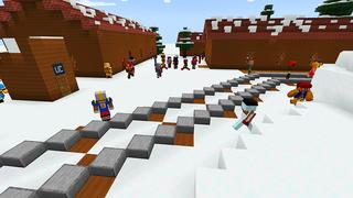 Screenshot of the Minecraft Bedrock Marketplace product Santa Search created by House of How.