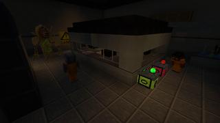 Screenshot of the Minecraft Bedrock Marketplace product SCP-173 created by House of How.