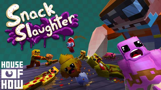 Thumbnail of the Minecraft Bedrock Marketplace product Snack Slaughter created by House of How.
