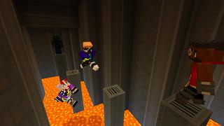 Screenshot of the Minecraft Bedrock Marketplace product Space Parkour created by House of How.