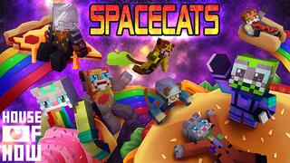 Thumbnail of the Minecraft Bedrock Marketplace product SpaceCats created by House of How.
