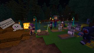 Screenshot of the Minecraft Bedrock Marketplace product Spooky Furniture created by House of How.