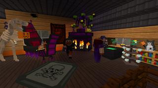 Screenshot of the Minecraft Bedrock Marketplace product Spooky Furniture created by House of How.