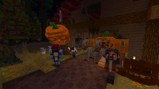Screenshot of the Minecraft Bedrock Marketplace product Spooky Furniture created by House of How.