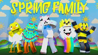 Thumbnail of the Minecraft Bedrock Marketplace product Spring Family created by House of How.