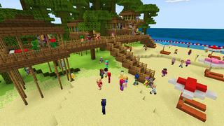 Screenshot of the Minecraft Bedrock Marketplace product Spy Hunt 2: Beach Search created by House of How.
