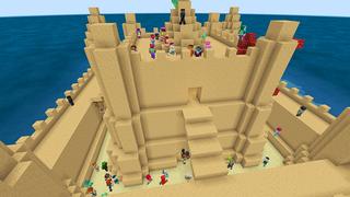 Screenshot of the Minecraft Bedrock Marketplace product Spy Hunt 2: Beach Search created by House of How.