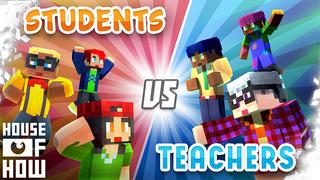 Thumbnail of the Minecraft Bedrock Marketplace product Students vs. Teachers created by House of How.