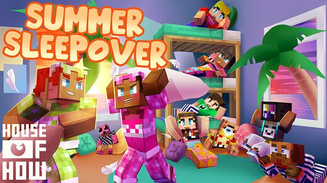 Thumbnail of the Minecraft Bedrock Marketplace product Summer Sleepover created by House of How.