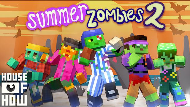 Thumbnail of the Minecraft Bedrock Marketplace product Summer Zombies 2 created by House of How.