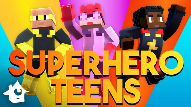 Thumbnail of the Minecraft Bedrock Marketplace product Superhero Teens created by House of How.