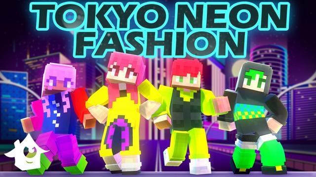 Thumbnail of the Minecraft Bedrock Marketplace product Tokyo Neon Fashion created by House of How.