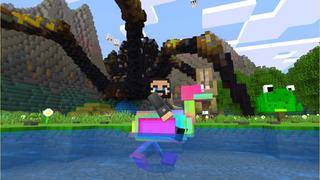 Screenshot of the Minecraft Bedrock Marketplace product Too Many Buttons created by House of How.