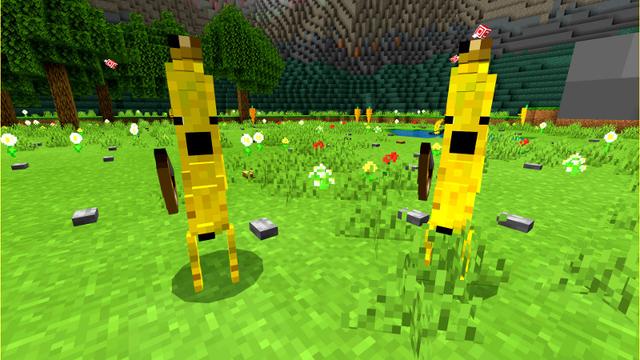 Screenshot of the Minecraft Bedrock Marketplace product Too Many Buttons created by House of How.
