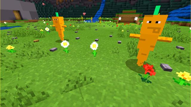 Screenshot of the Minecraft Bedrock Marketplace product Too Many Buttons created by House of How.