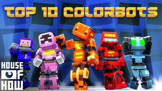 Thumbnail of the Minecraft Bedrock Marketplace product Top 10 Colorbots created by House of How.