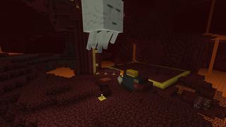 Screenshot of the Minecraft Bedrock Marketplace product Tutorial Lab: Nether created by House of How.