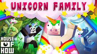 Thumbnail of the Minecraft Bedrock Marketplace product Unicorn Family created by House of How.