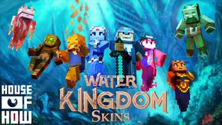 Thumbnail of the Minecraft Bedrock Marketplace product Water Kingdom - Skins created by House of How.