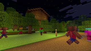 Screenshot of the Minecraft Bedrock Marketplace product Werewolf Panic created by House of How.