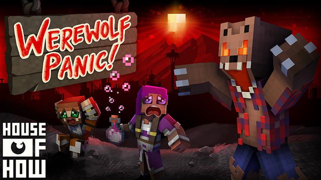 Thumbnail of the Minecraft Bedrock Marketplace product Werewolf Panic created by House of How.