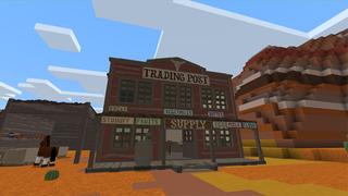 Screenshot of the Minecraft Bedrock Marketplace product Western Town created by House of How.