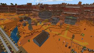 Screenshot of the Minecraft Bedrock Marketplace product Western Town created by House of How.