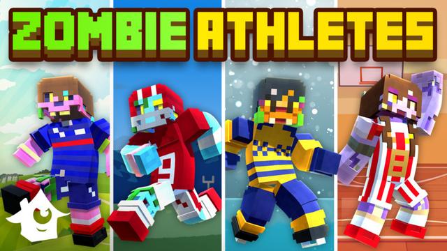 Thumbnail of the Minecraft Bedrock Marketplace product Zombie Athletes created by House of How.