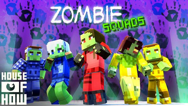 Thumbnail of the Minecraft Bedrock Marketplace product Zombie Squads created by House of How.